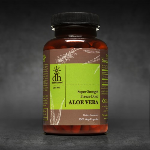 Super-Strength Aloe Vera (180 Capsules)